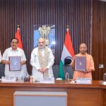 किशाऊ बहुउद्देशीय बांध परियोजना के क्रियान्वयन को लेकर  समझौता ज्ञापन (MoU) पर  हुए हस्ताक्षर।